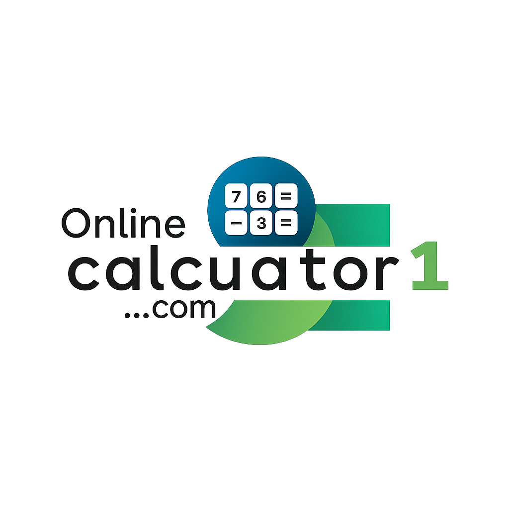 Logo for OnlineCalculators1.com